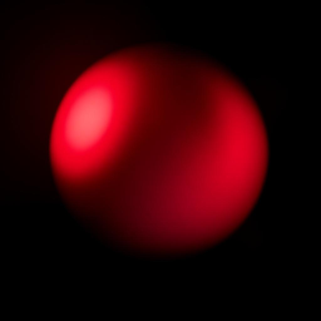 Esfera de luz roja que representa el selector de género de Seedance 2.5